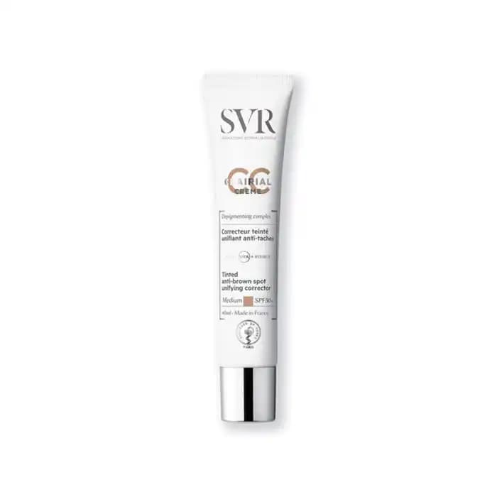 Crème CC - SVR - Clairial - Medium - SPF 50+ - 40 ml - Sans parfum